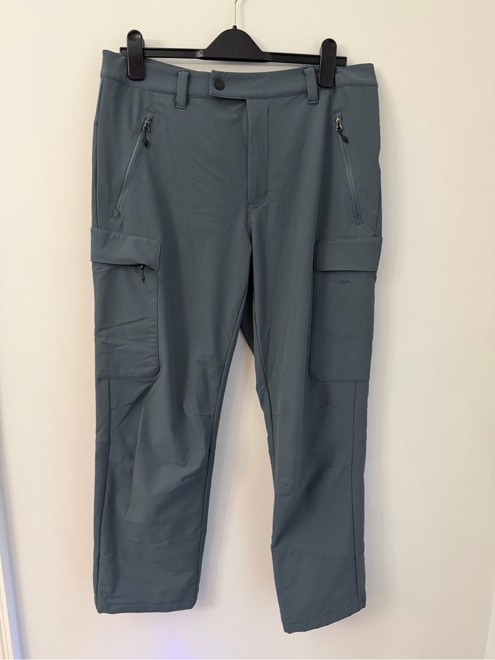Rohan Glen Cargo Trousers Mens 34S Blue/ Grey Hiking Outdoor Walking E003